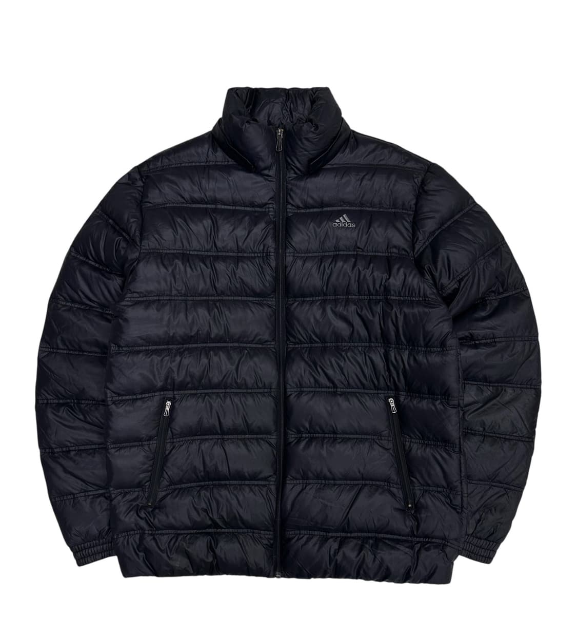 아디다스 올드스쿨 구스다운 경량패딩 블랙 (L) 상품이미지1