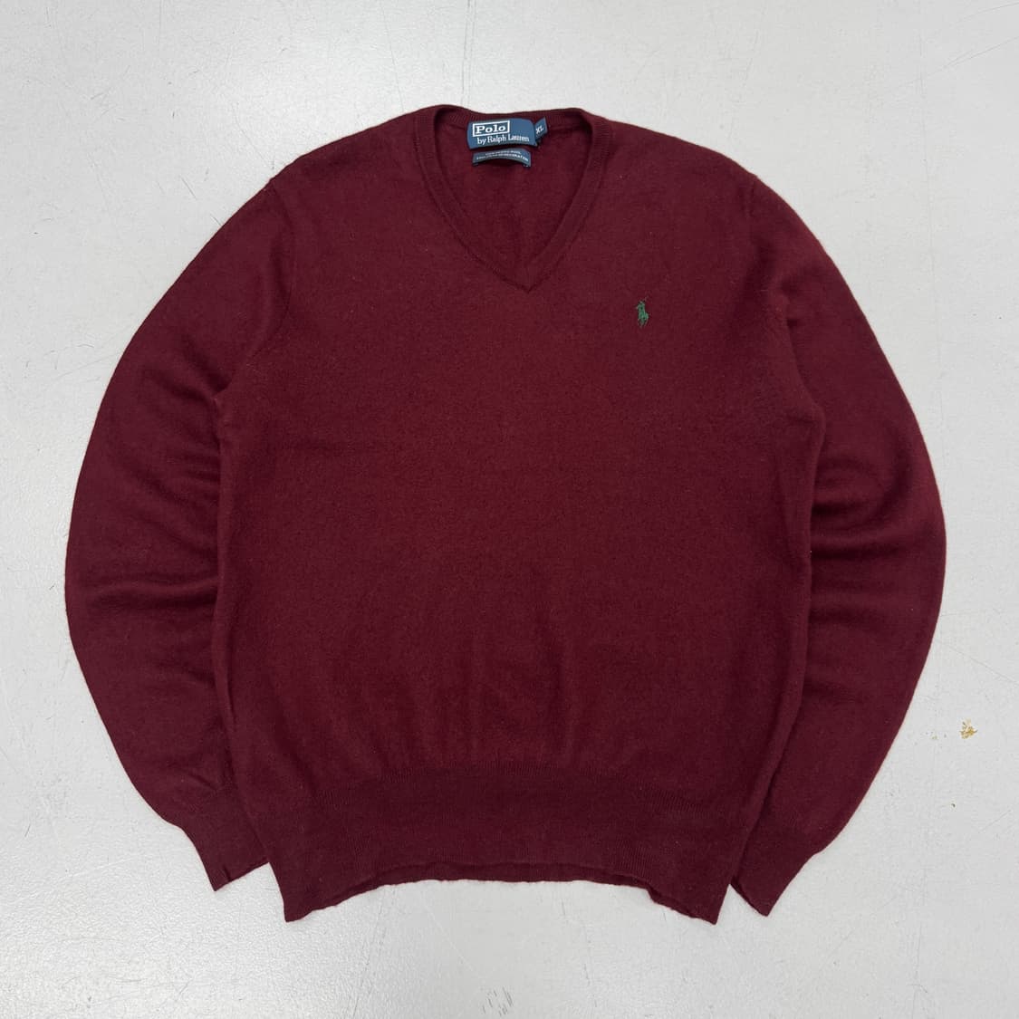 폴로 포니 버건디 니트 상품이미지2