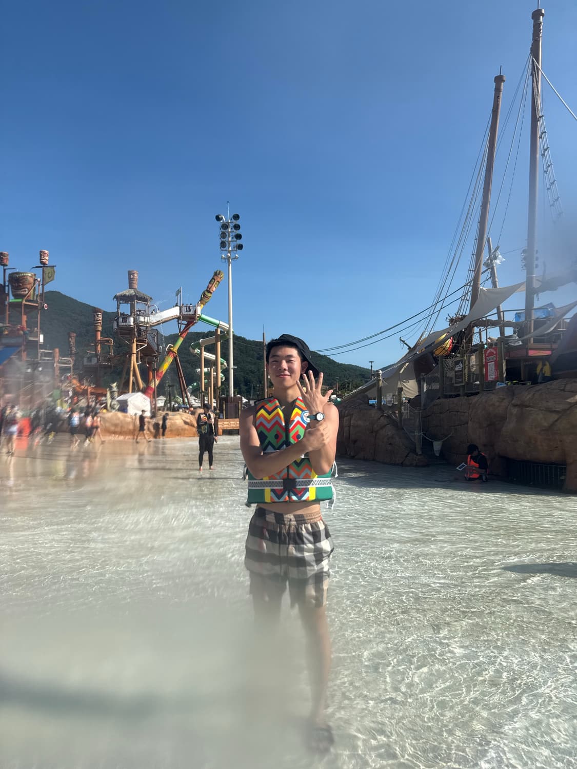 버버리 스윔팬츠 상태 최상 상품이미지3