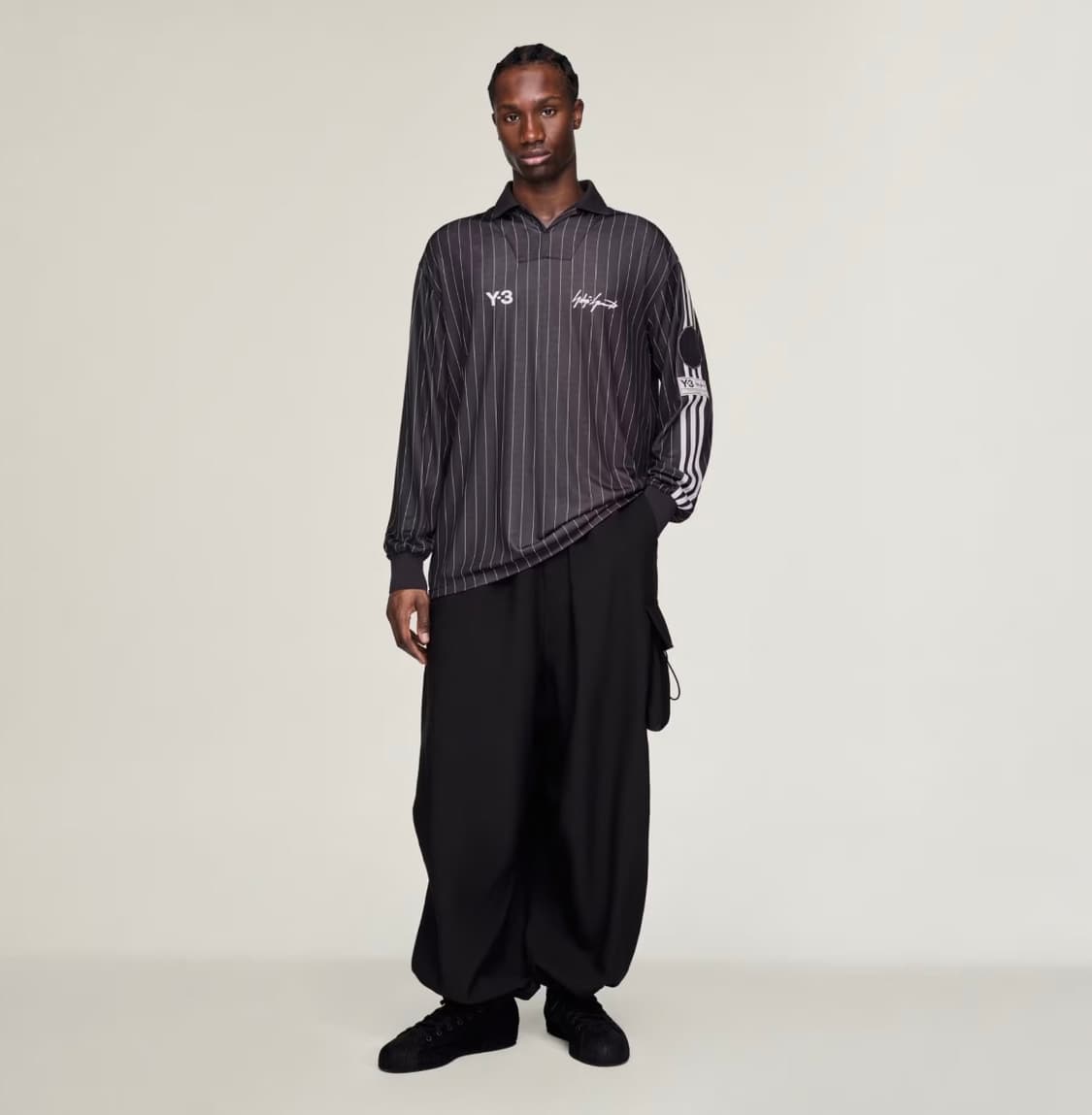Y-3 x 지네딘 지단 풋볼 롱슬리브 저지 상품이미지2