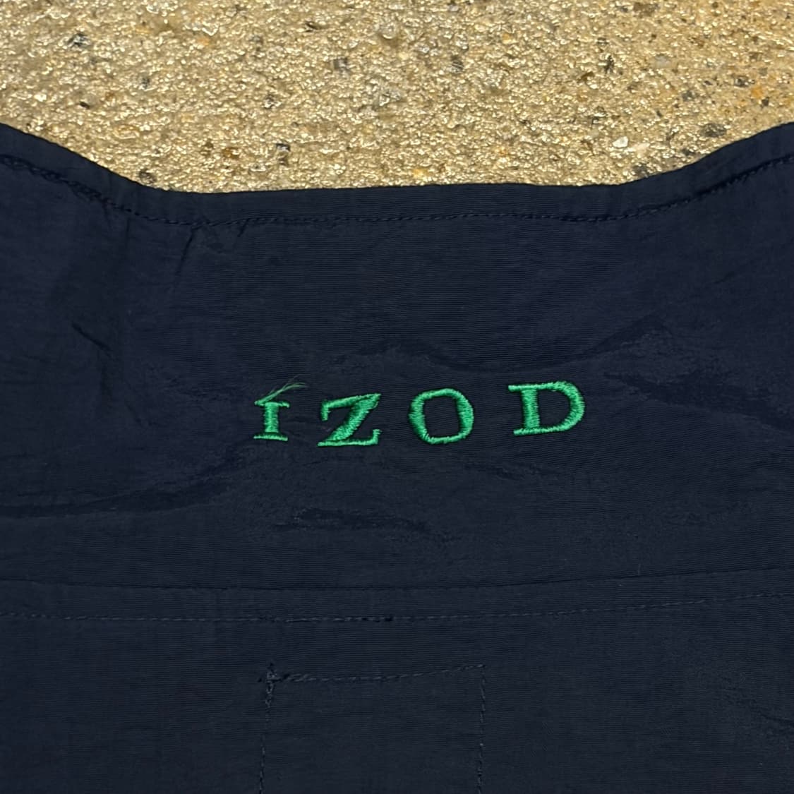 레어 90s USA 빈티지 아이조드 아노락 골프 풀오버 바람막이 상품이미지9