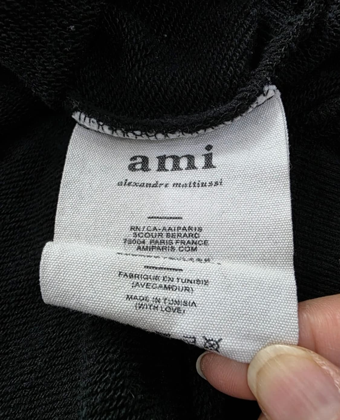 아미 하트 로고 맨투맨 105 상품이미지8