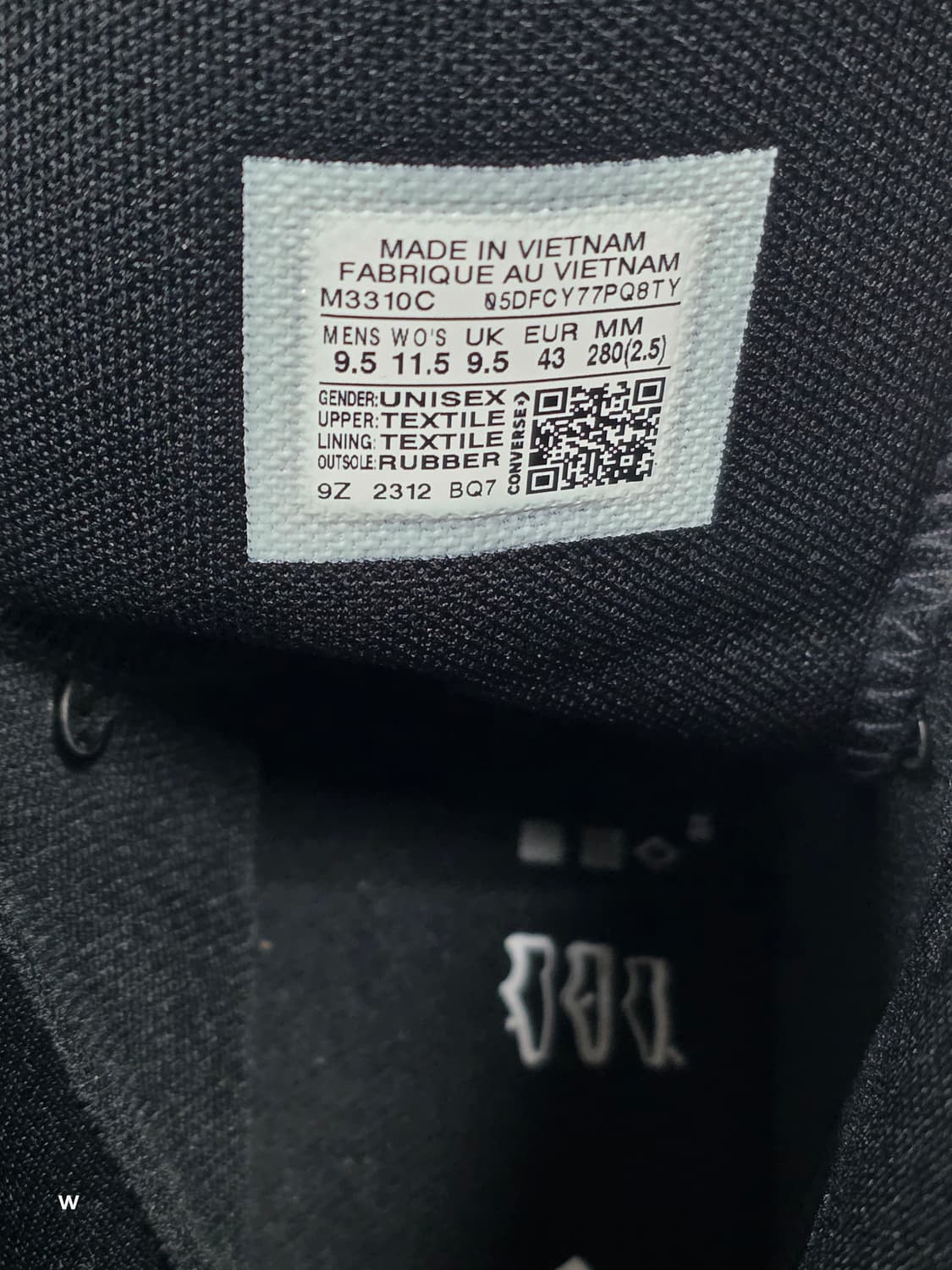 컨버스 척테일러 클래식 모노크롬 하이 스니커즈 [280mm] 상품이미지10