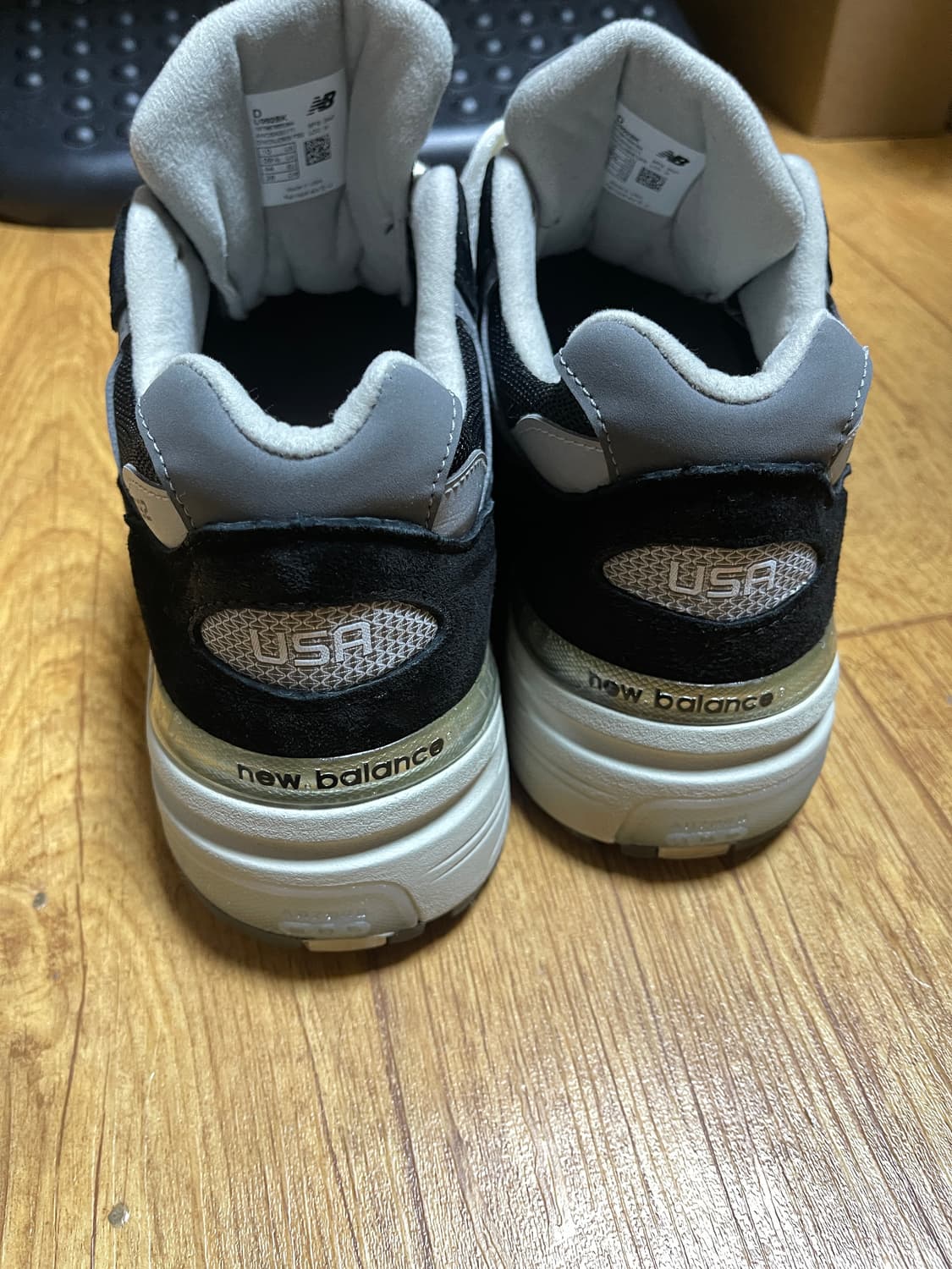 뉴발란스 992 블랙 그레이 280 상품이미지3