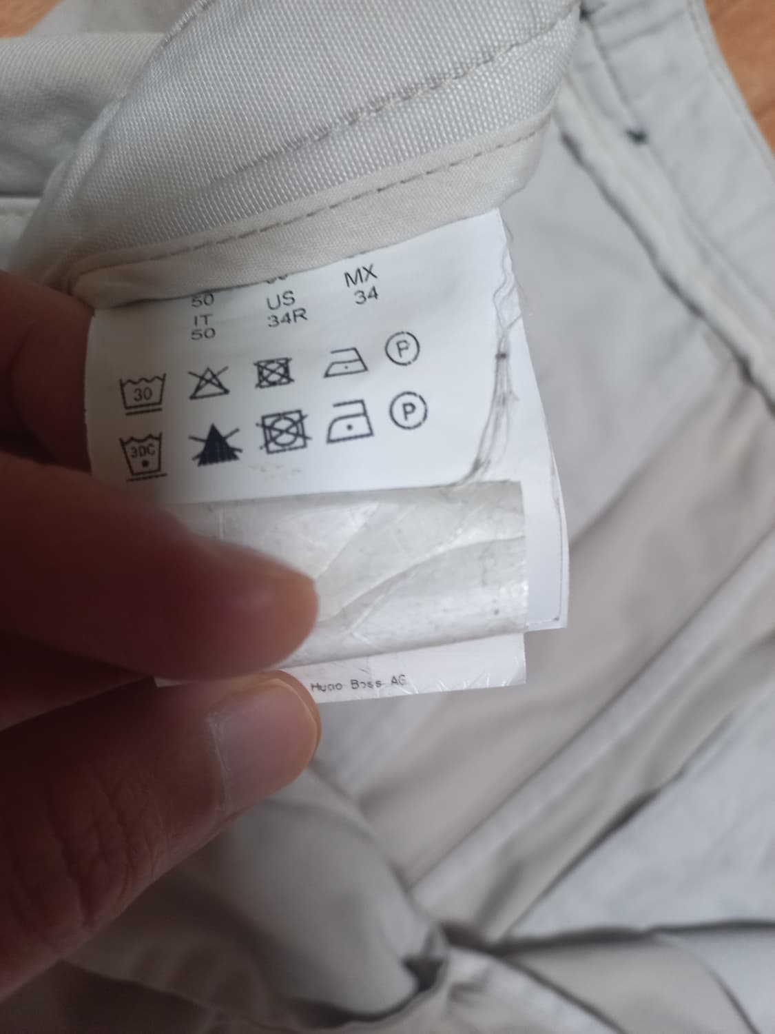 휴고보스 스트레치슬림핏 치노팬츠 32-33 상품이미지7