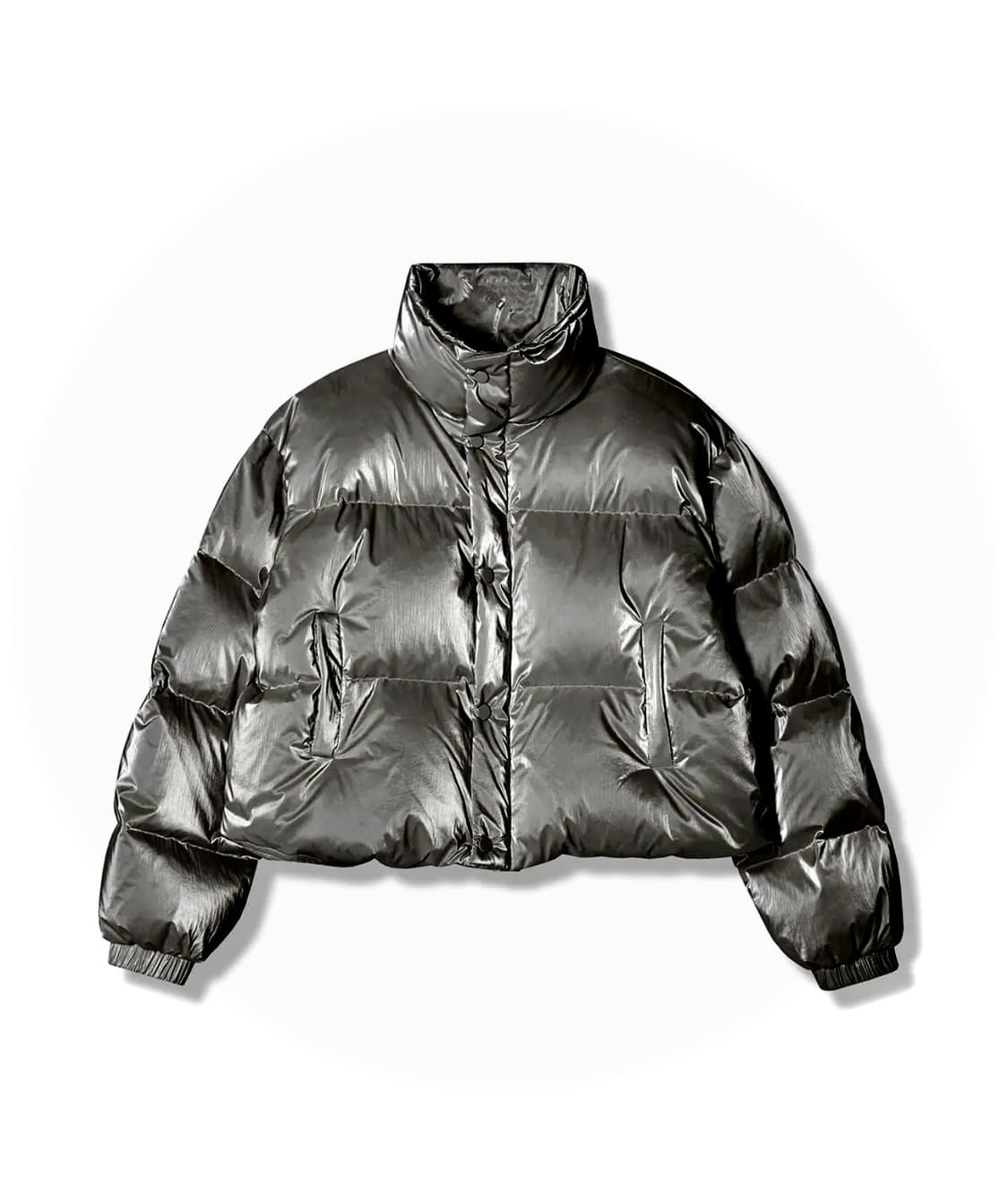 Avandress 시베리아 덕 스텔라 크롭 패딩 (Dark Black) 상품이미지1