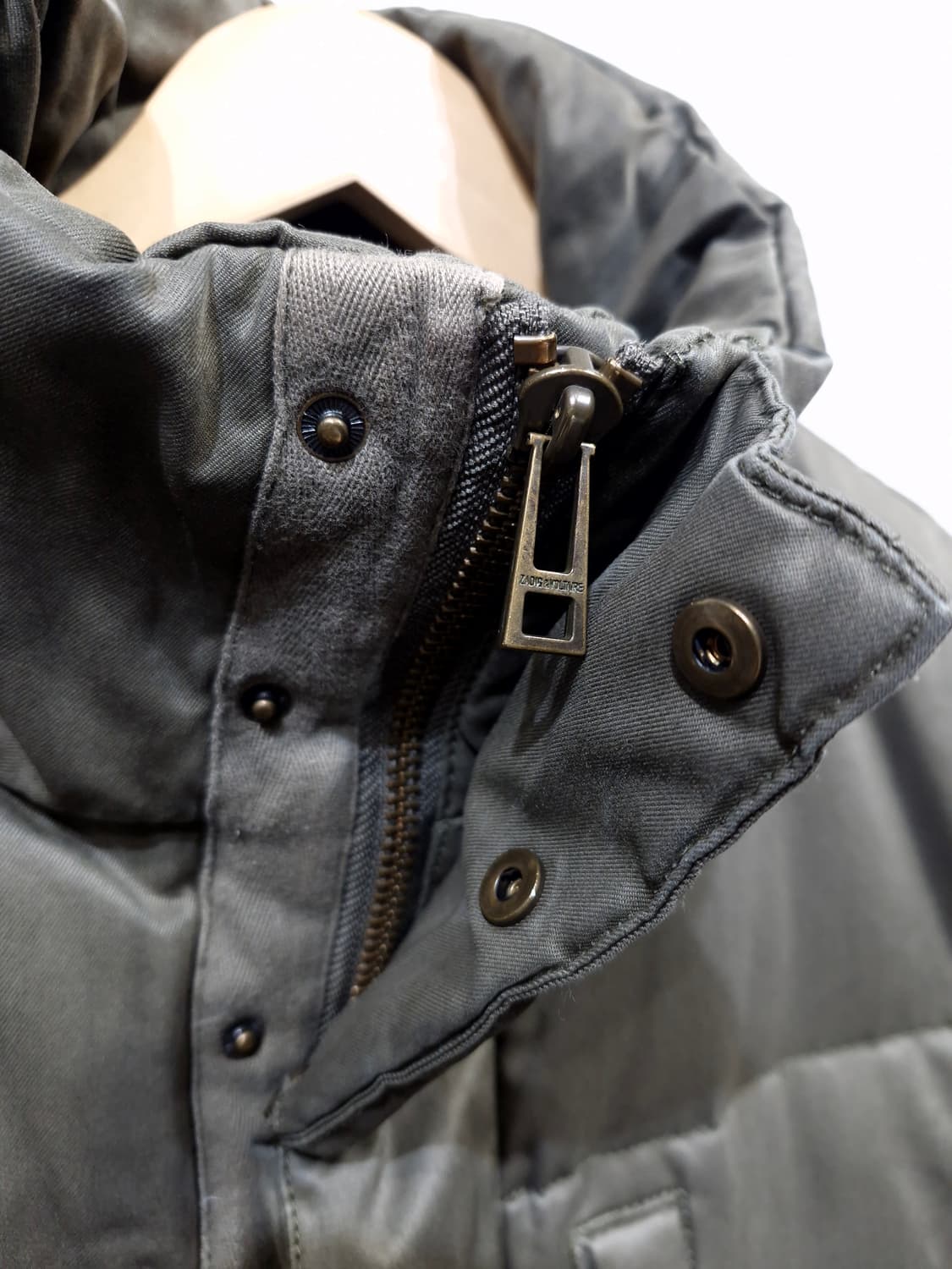 쟈딕앤볼테르 밀리터리 다운 자켓_M 상품이미지4