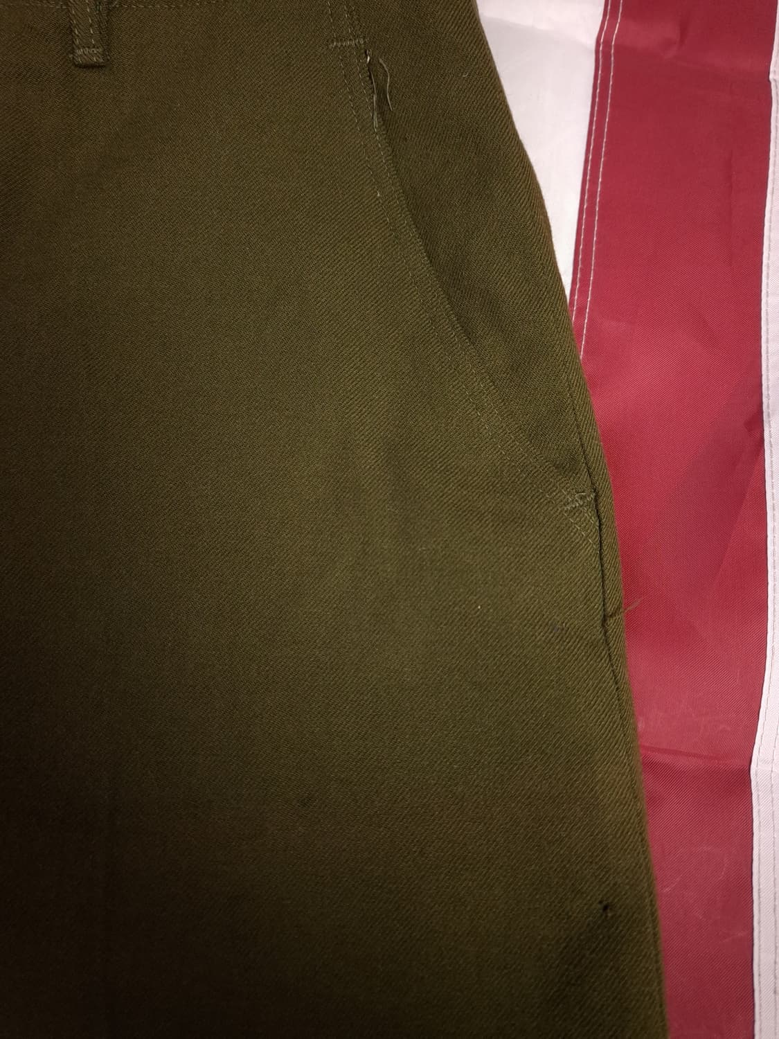 택새제품 오리지날 미군 M-51 울 사지 바지 상품이미지8