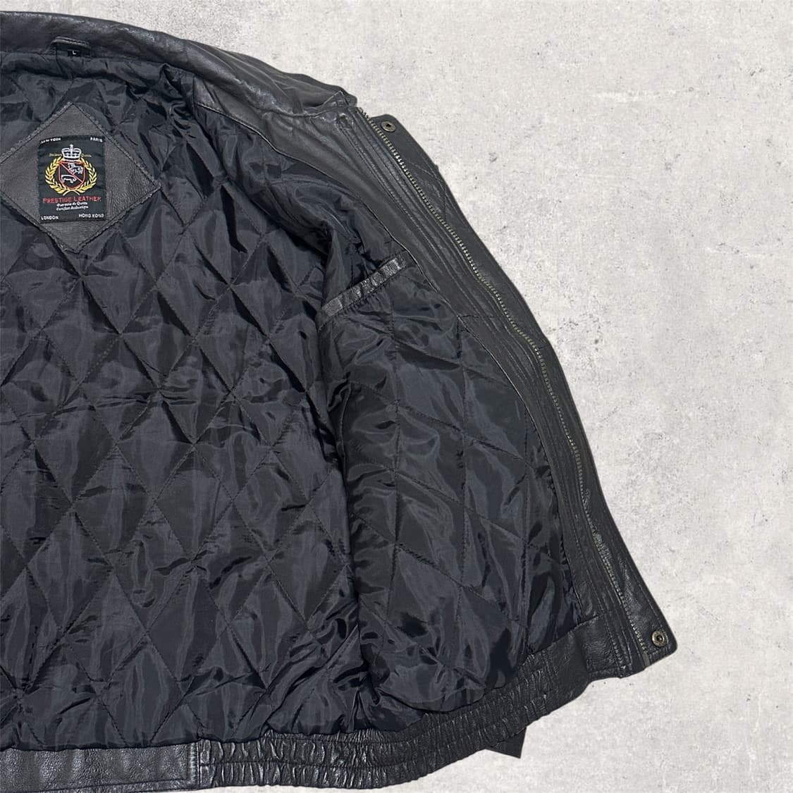 프레스티지 레더 A2 봄버 리얼레더 자켓 DARK BROWN L 상품이미지3