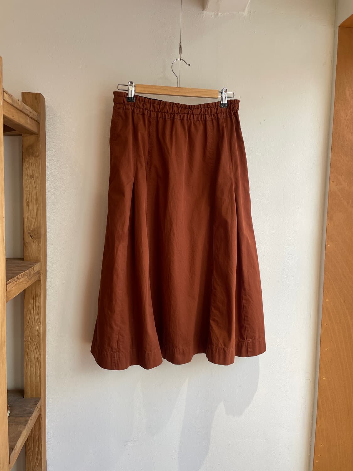 MHL, 페이디드 코튼 트윌 스커트 (28~32inch) 상품이미지4