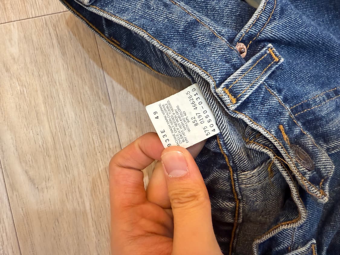 90‘s 리바이스 550 Made in usa 오렌지탭 급처 상품이미지2