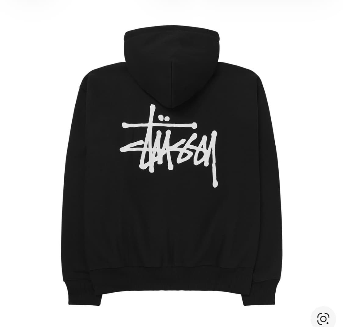 스투시 베이직 후드집업 XXL 상품이미지2