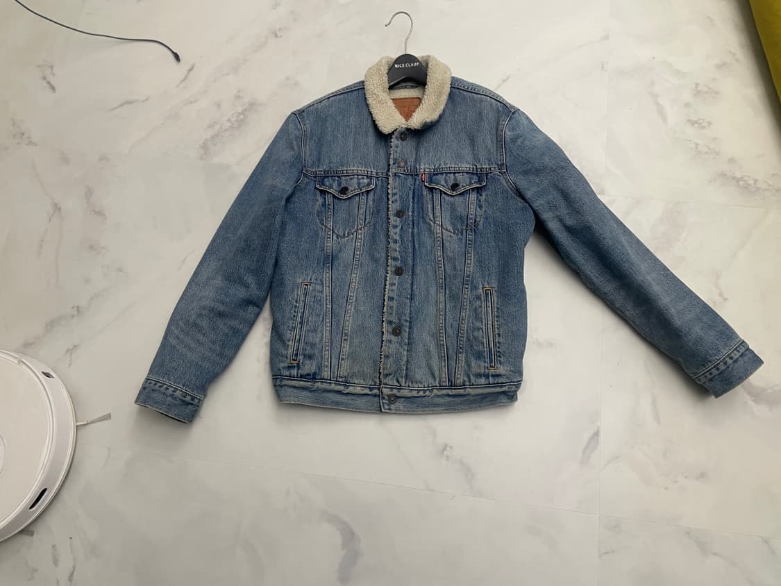 리바이스 데님 퍼 양털 자켓 상품이미지1