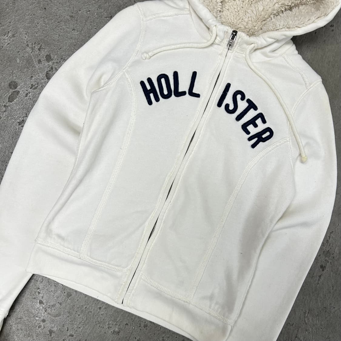 홀리스터 양털 후드집업[1387] 상품이미지4