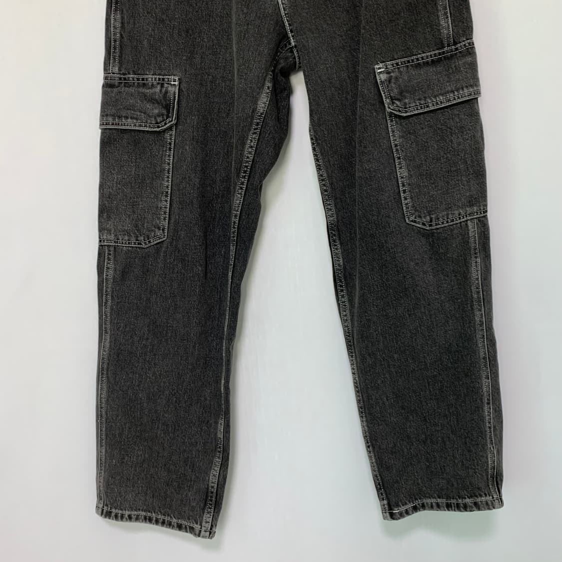 리바이스 실버탭 빈티지 흑청 데님팬츠 카고 바지 y2k 00s 30인치 상품이미지3