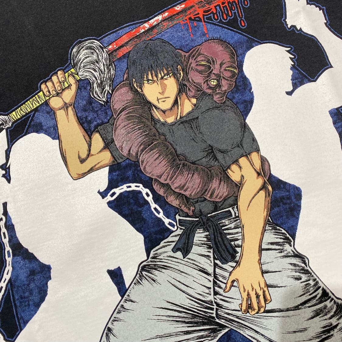주술회전 토우지 부틀렉 애니메이션 티셔츠 상품이미지5