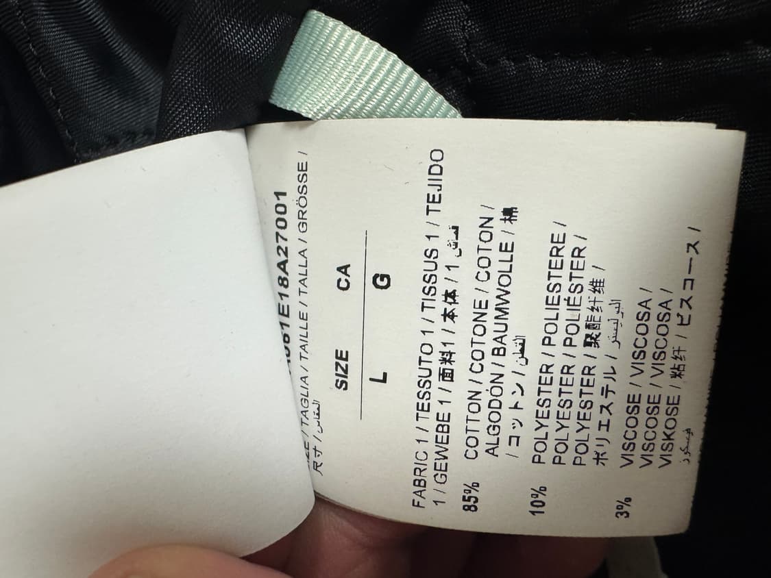 오프화이트 체크 누빔셔츠 상품이미지4