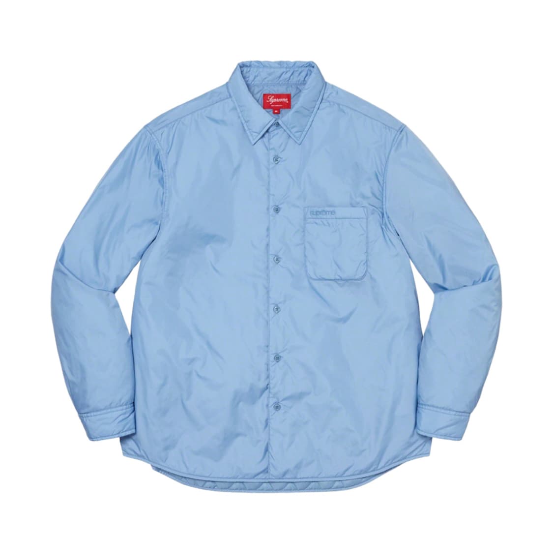[XL] 슈프림 나일론 필드 셔츠 슬레이트 블루  상품이미지1