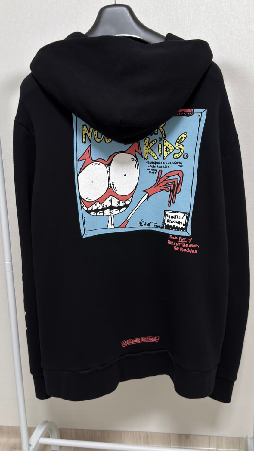 크롬하츠 뉴클리어 후드집업L 꿀매 상품이미지1