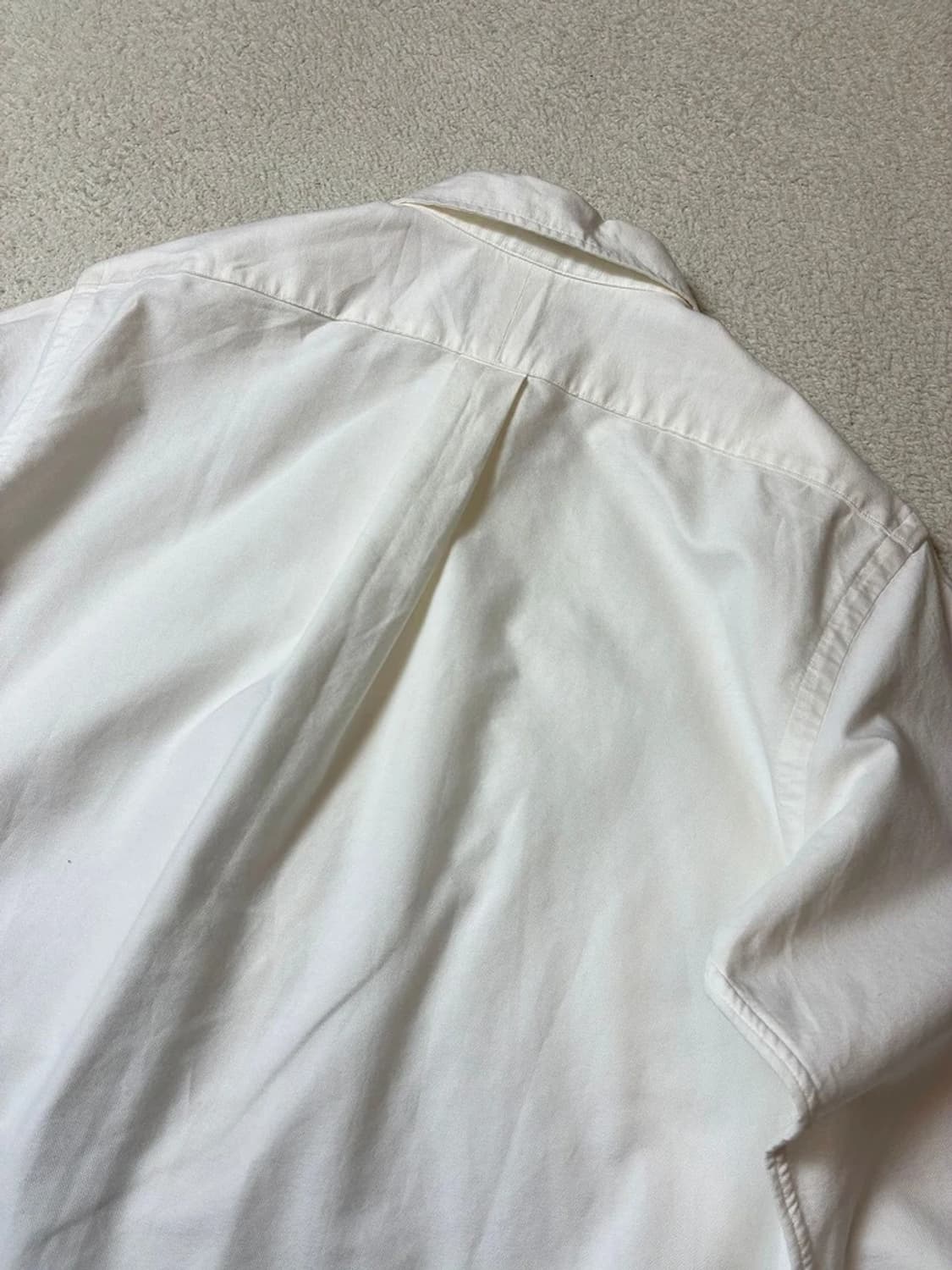 폴로 랄프로렌 옥스포드 자수 로고 화이트 셔츠 PN7309 상품이미지6