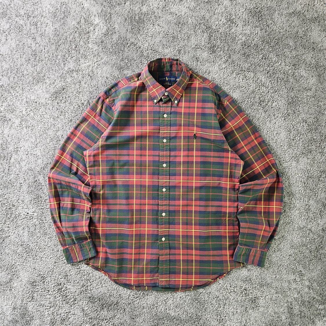 RALPH LAUREN 긴팔 체크 셔츠 상품이미지1