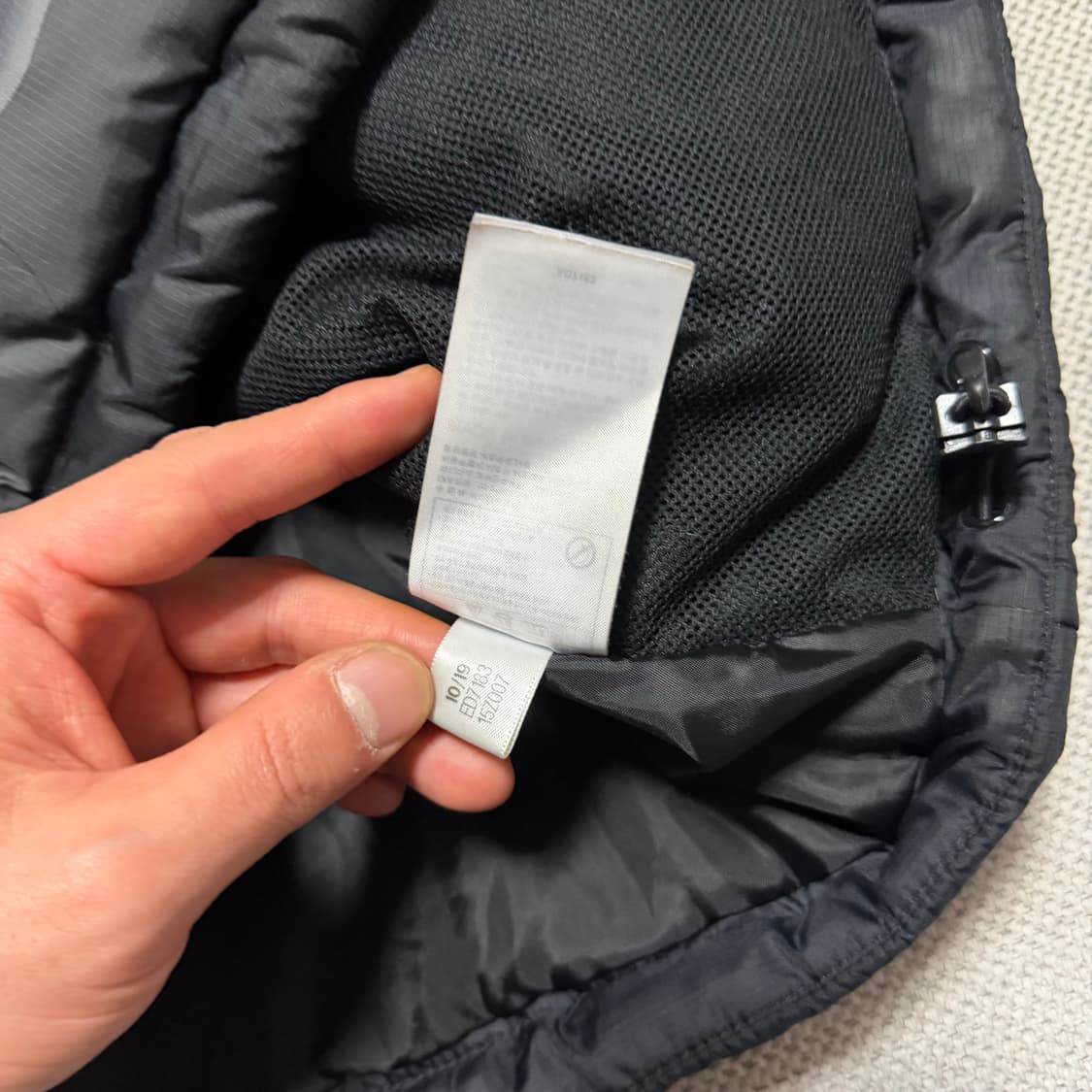 아디다스 카모 다운 패딩자켓 상품이미지6