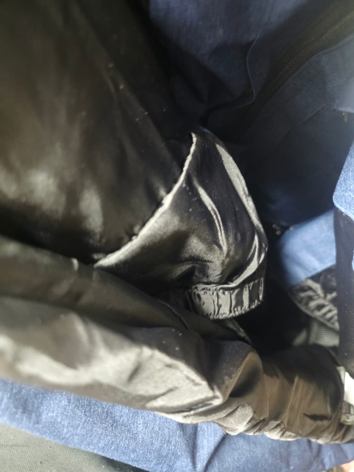 [노스페이스] 고프코어 데님 텍스처 고어텍스 바람막이 자켓 M (실측XL 상품이미지8