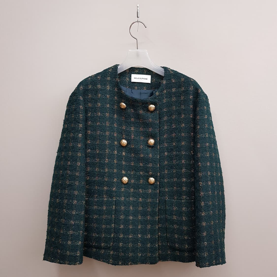 모조에스핀 2021 루즈핏 더블 자켓 55사이즈 상품이미지2