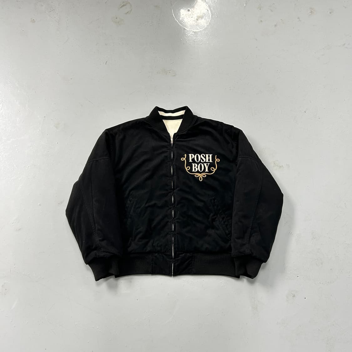 90s POSHBOY 리버시블 봄버 자켓  상품이미지6