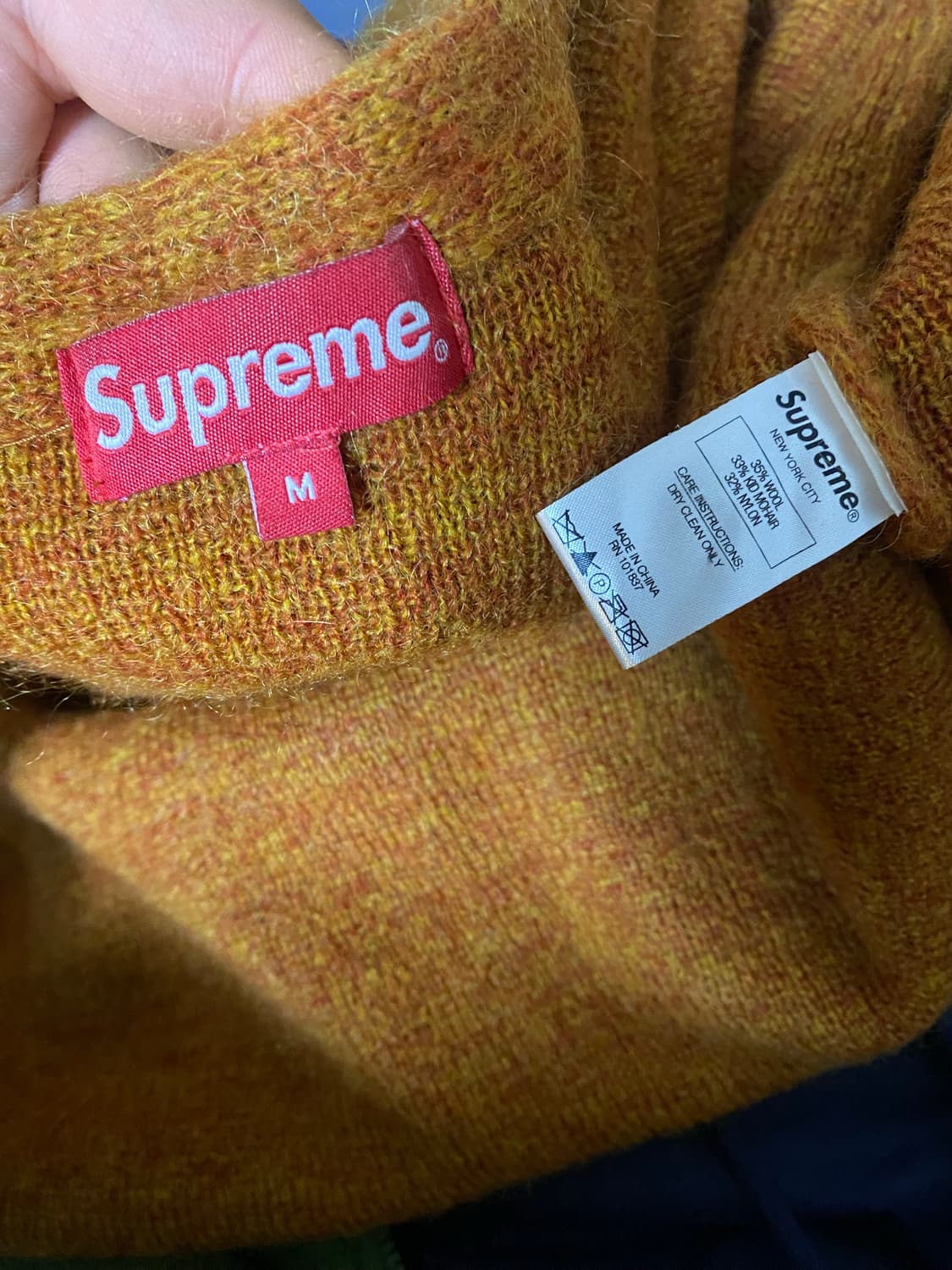 슈프림 모헤어가디건 M 상품이미지3