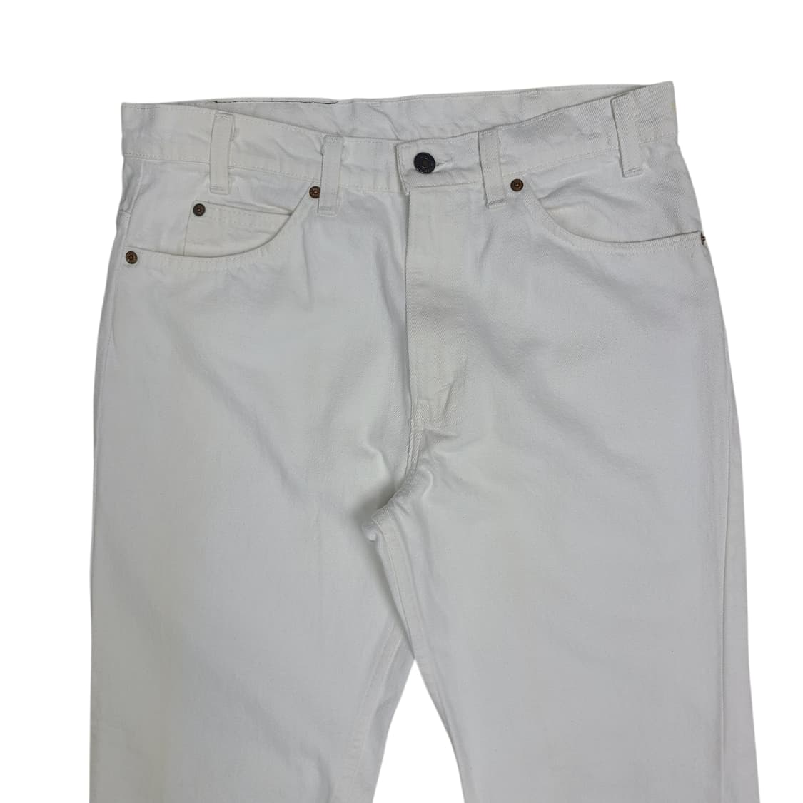'80s U.S.A Levi’s 505 White Jeans 상품이미지2