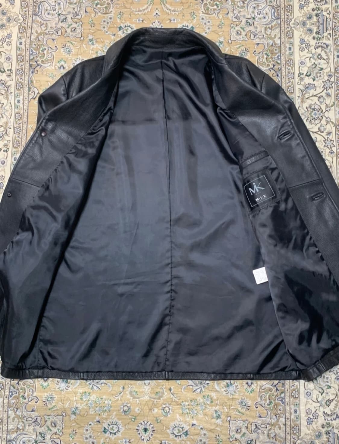 00s 레더카코트 올드갭 상품이미지5