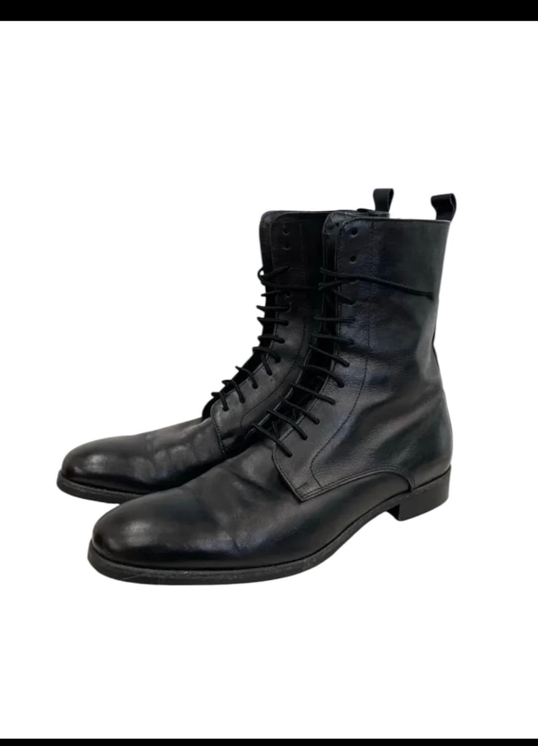 카우하이드 웨스턴 컴뱃 블랙 부츠 42 상품이미지1