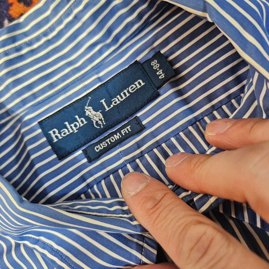 폴로랄프로렌 빈티지 스몰 로고 스트라이프 드레스셔츠   상품이미지4