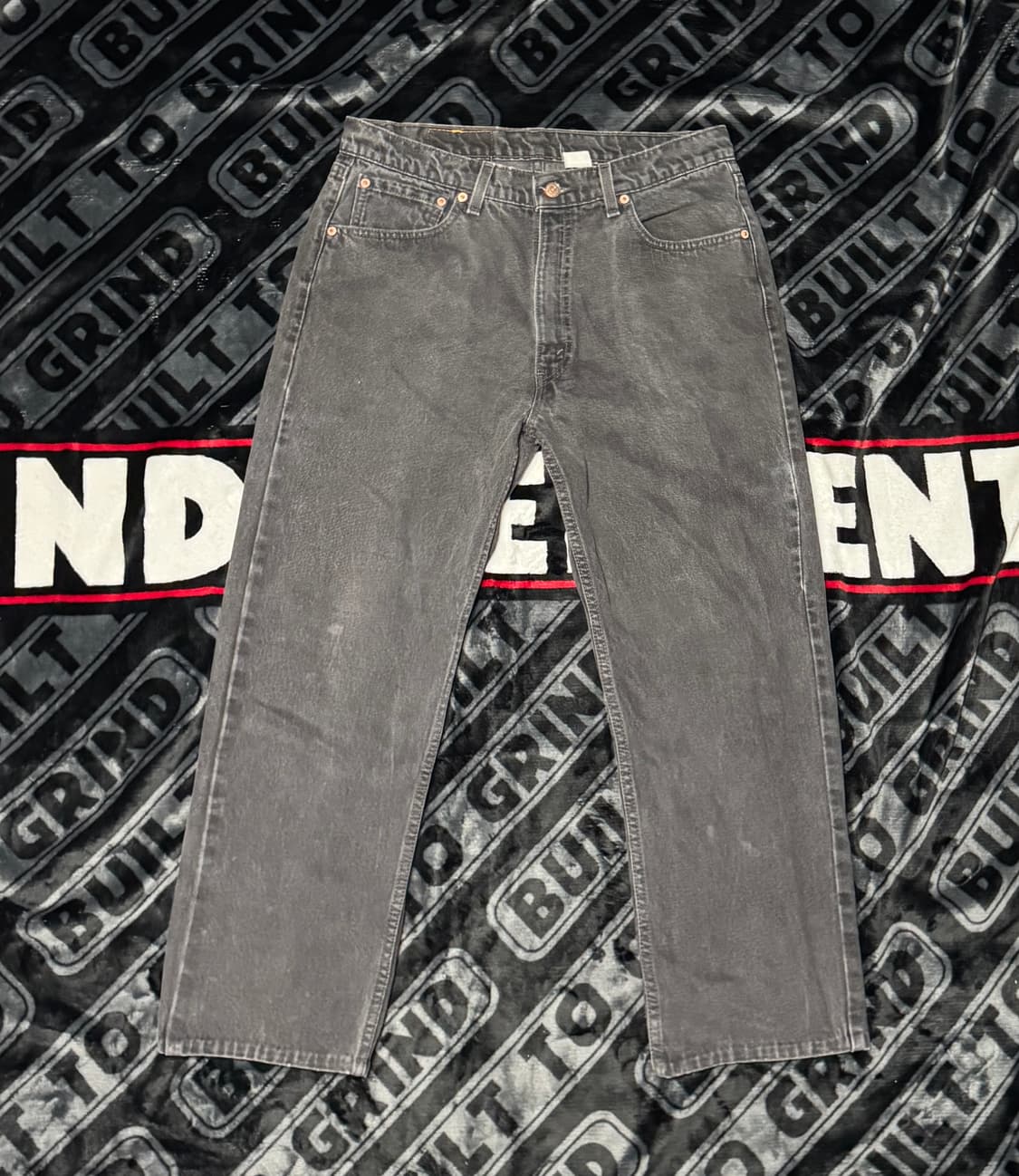 리바이스 505 XX 데님 진 팬츠 블랙 상품이미지1