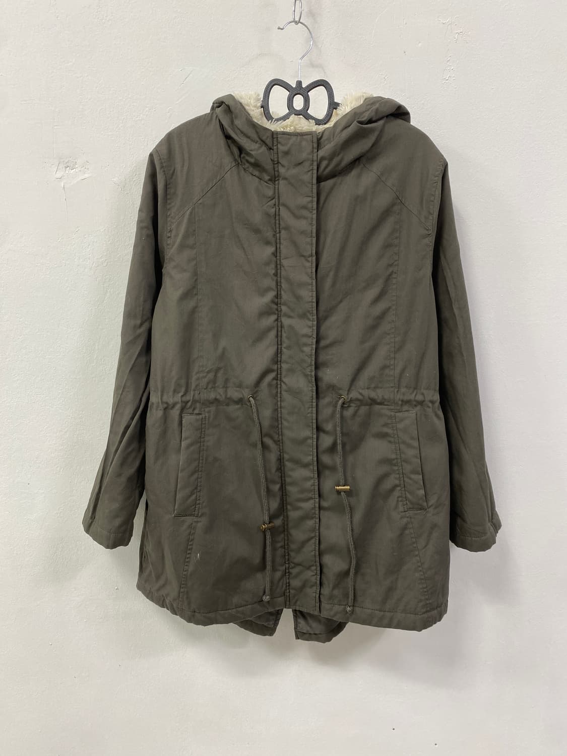 [ESSEME] 브라운카키 야상 후드 자켓 상품이미지5