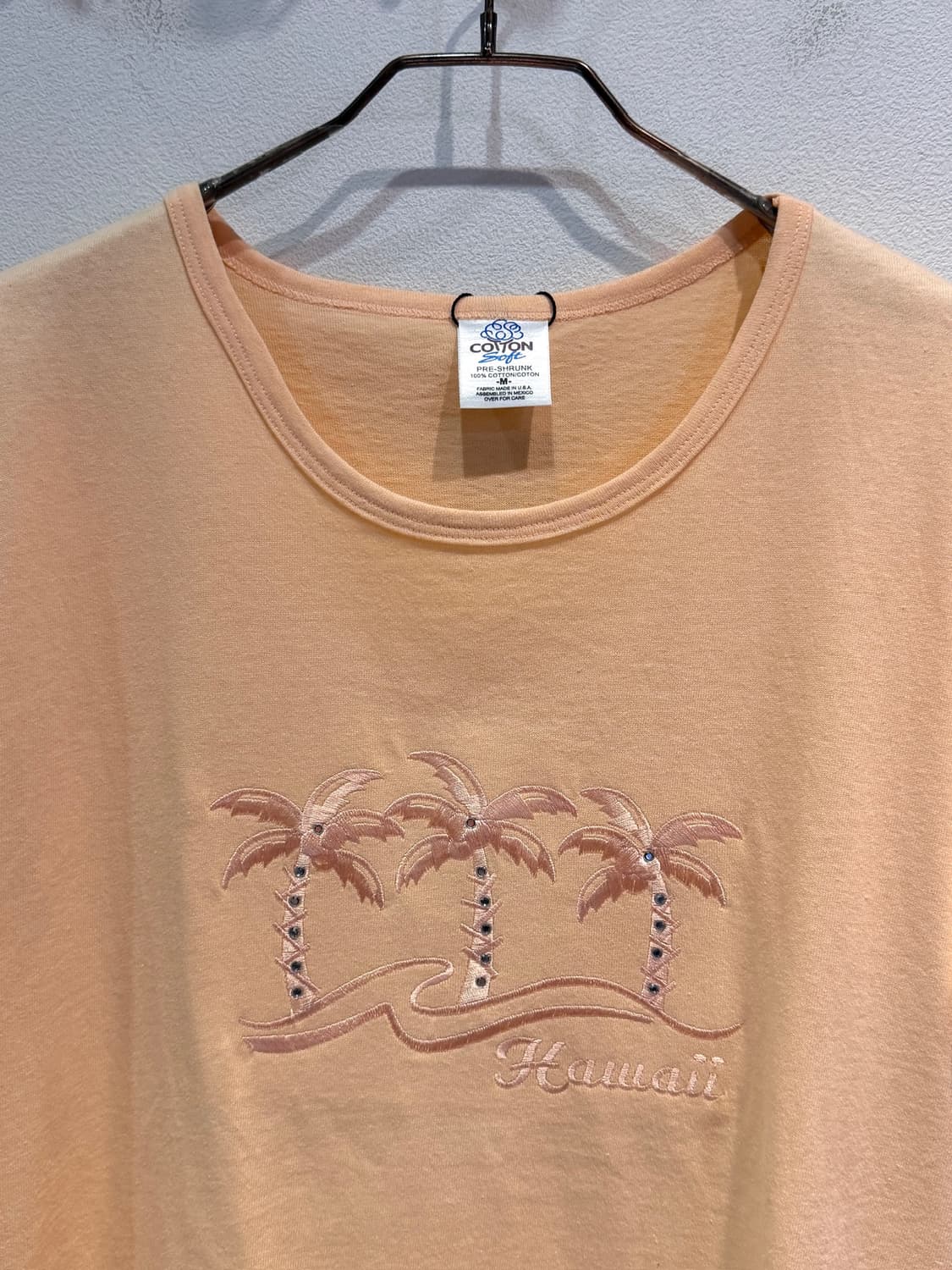 90s Cotton Soft Hawaii Pastel T-Shirt 상품이미지3