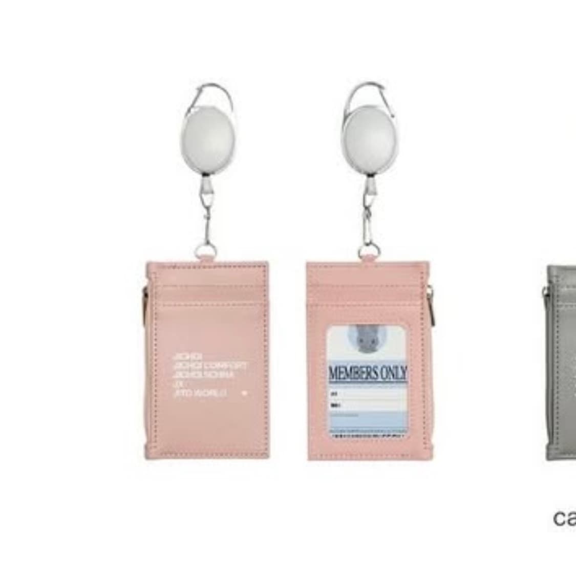 지초이 컴포트 증정용 카드 지갑 분홍 상품이미지1