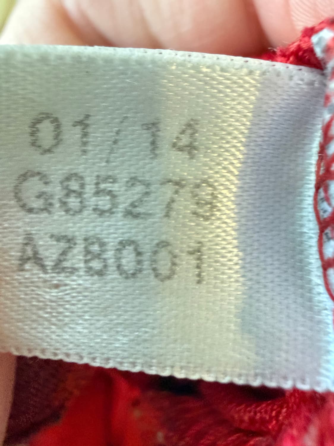 [L/105]2014 스페인 국대 홈 이니에스타 홈 유니폼 G85279 상품이미지6