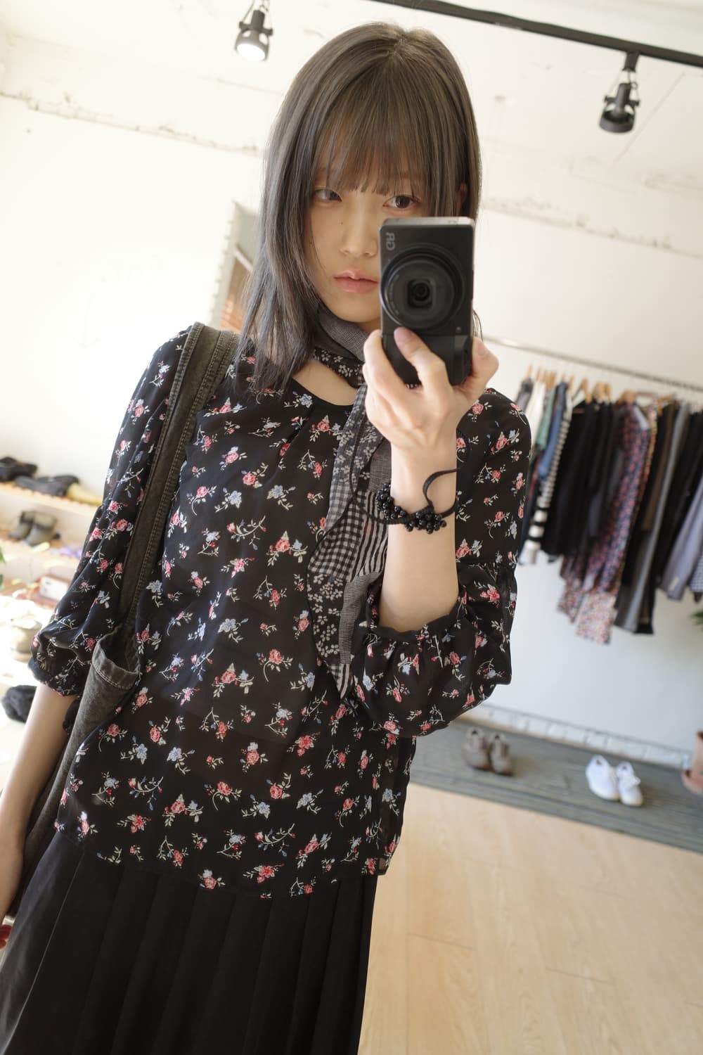 잔꽃 블라우스 상품이미지4