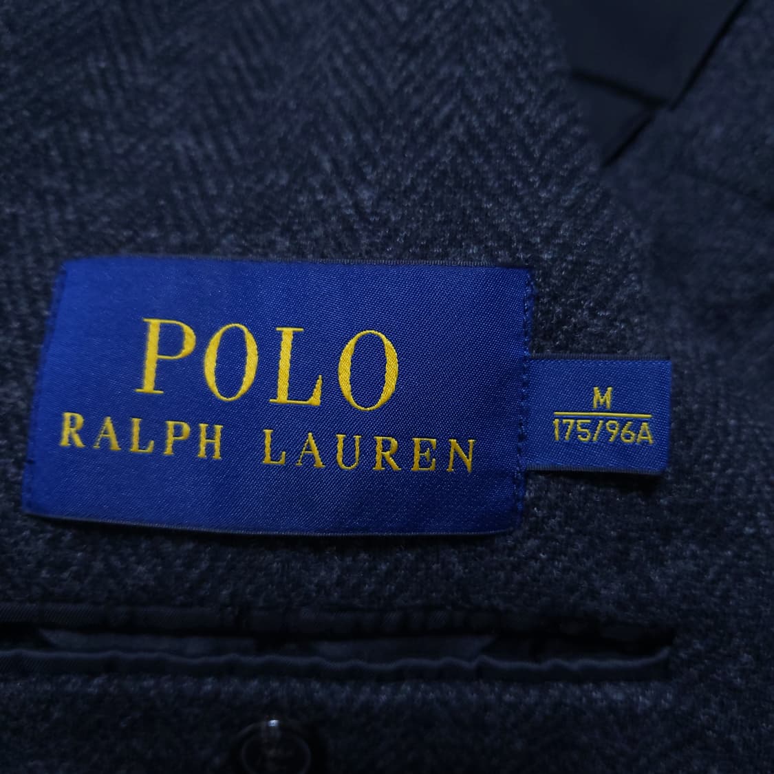 폴로 나성 헤링본 울자켓 M 0122 상품이미지7