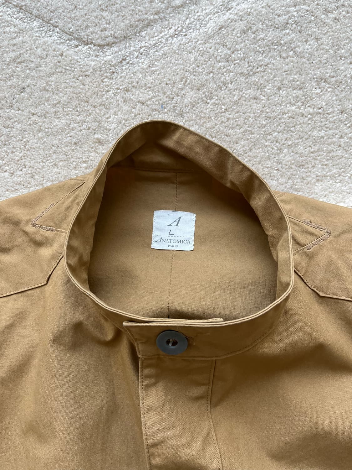 아나토미카 프렌치 밀리터리 왁스 셔츠 자켓 (105) 상품이미지7