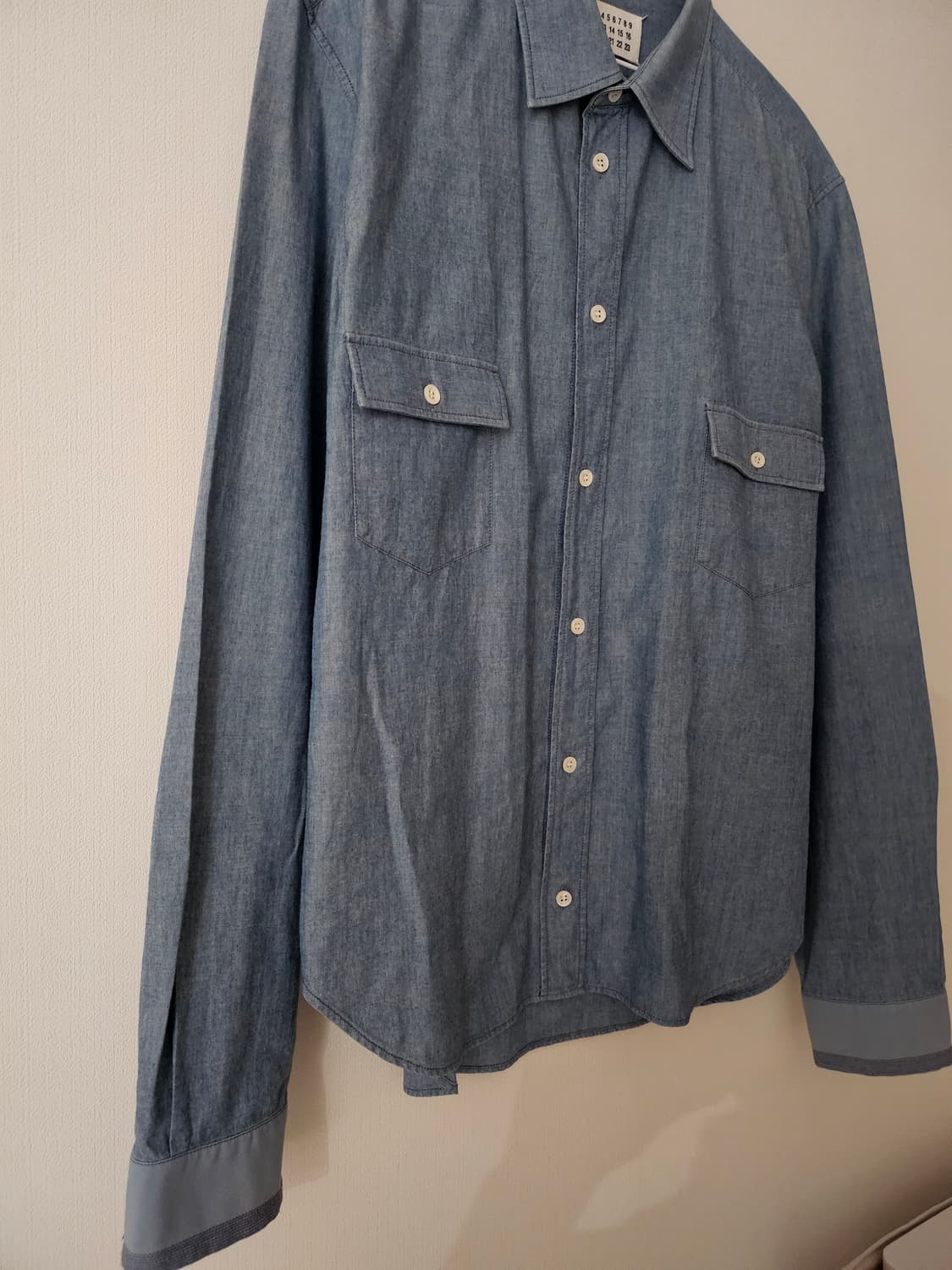 메종마르지엘라 샴브레이 셔츠 상품이미지3