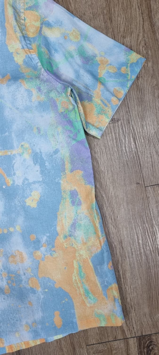 ZARA 자라 페인팅 프린트 반팔 L _ 남성, XL 추천 상품이미지4