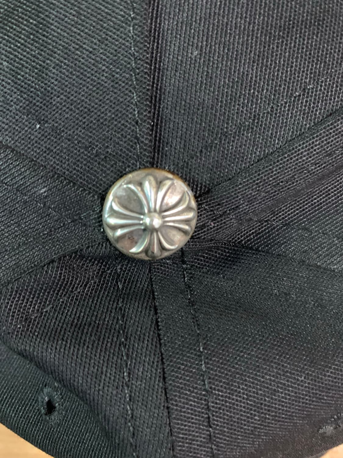 크롬하츠 CH 베이스볼 캡 블랙 옐로우 상품이미지3