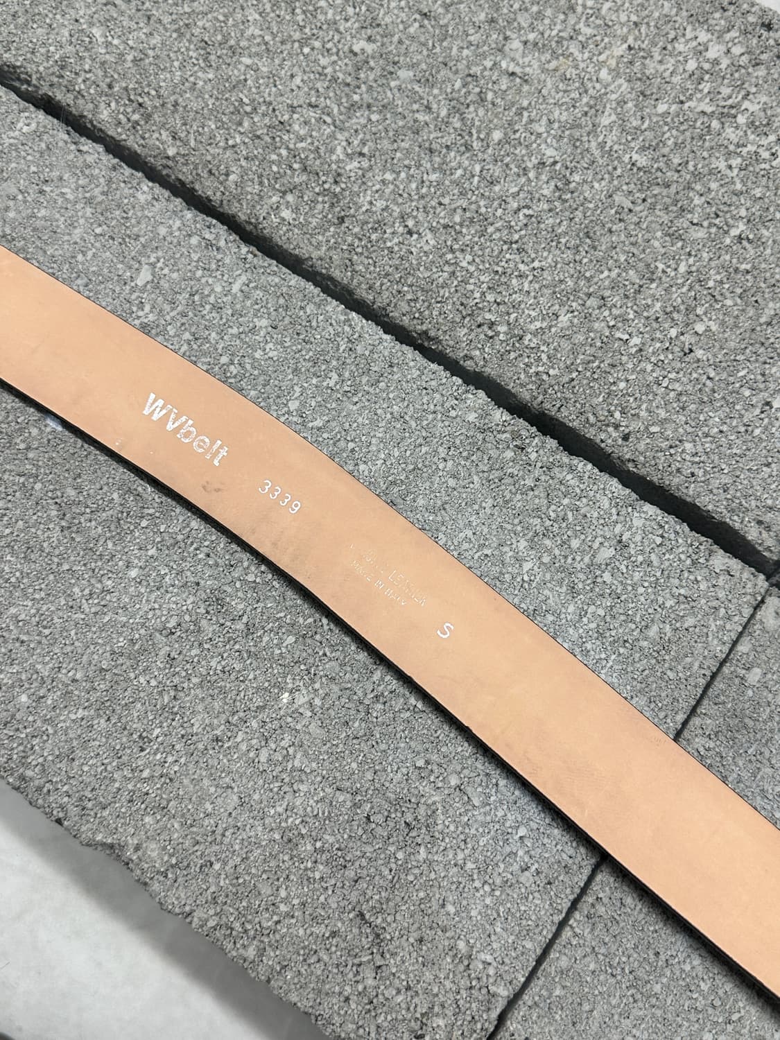 빈티지 스퀘어 스웨이드 벨트 상품이미지3