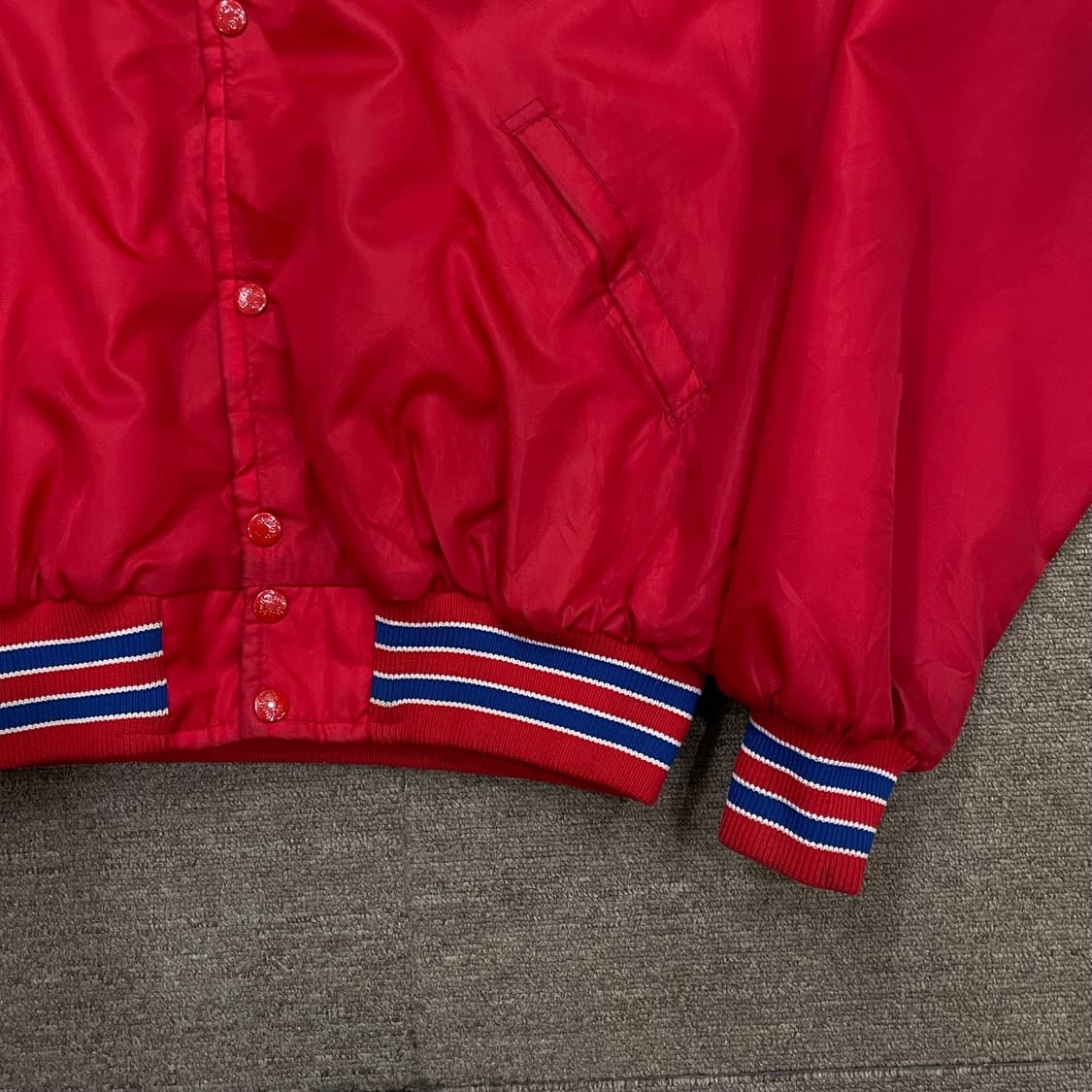 (XL) USA Birdie 나일론 스타디움 바시티 자켓 상품이미지5