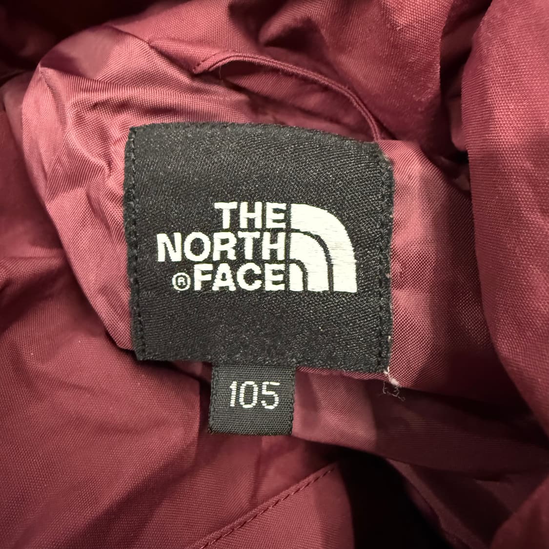 [정품/XL] 노스페이스 바람막이 자켓 버건디 b18 상품이미지5