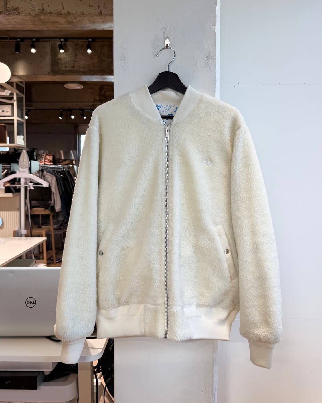 아디다스x알렉산더왕 리버서블 플리스 박시 봄버 자켓 상품이미지6