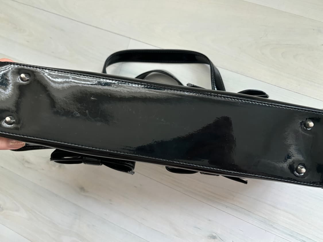 꼼데가르송걸 리본 플루트백 상품이미지6